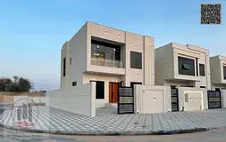 Villa for sale in Ajman, Al Helio area, including registration fees. It consists of 5 master bedroom