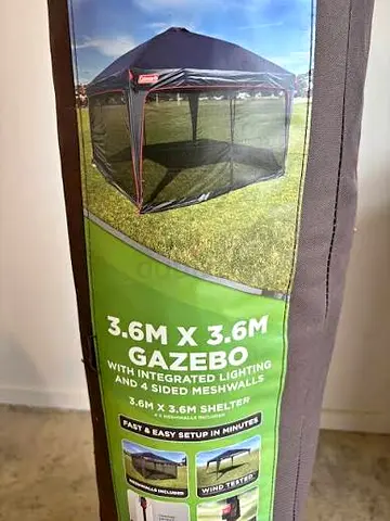 Coleman gazebob 3.6 by 3.6