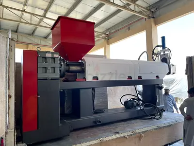 Mother–Baby Chinese PE Extruder – Plastic Dana Machine Face Cutting – For Sale