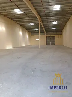 Warehouse on an area of ​​8000 sq ft without a weighbridge in Al Jurf Industrial Area for rent