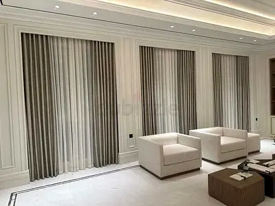 Elegant Living Room Curtains with Modern Design