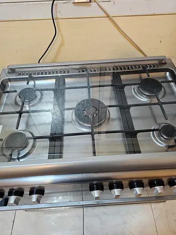 Brand Super General 5 Burner Full Gas Cooker Range Size 90cm