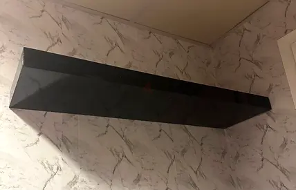 Black Floating shelf- 90*25cm