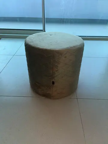 Beige Ottoman