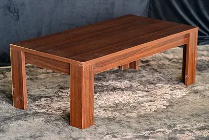 Solid Wooden Coffee Table with Classic Design
