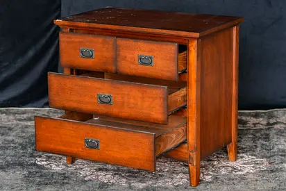 Solid Wood Dresser with Multiple Drawers