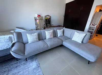 Comfortable Gray Sectional Sofa for Sale