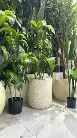 Stylish Indoor artificial Plant Pots for Home Decor price for each