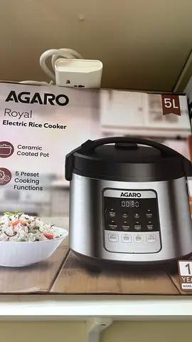 Electric rice cooker 5L