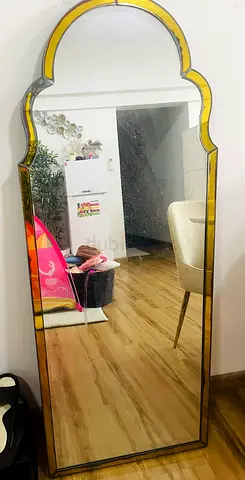 Elegant Ornate Full-Length Mirror