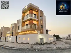 For sale: Corner villa, two floors and a roof, 5 master bedrooms, at a special price including regis