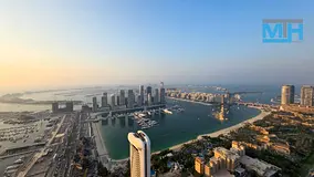 Vacant | Fully Upgraded | Palm and Sea View