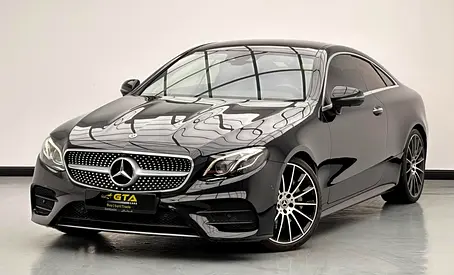 2019 Mercedes-Benz E300 Coupe, 1 Year Warranty Unlimited Km, Full Service History, GCC