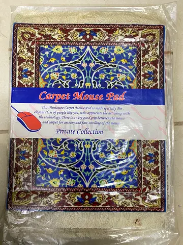 Carpet mousepad assorted designs