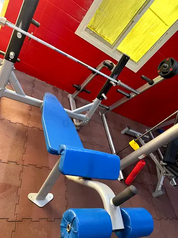 Gym machine lower bench home use