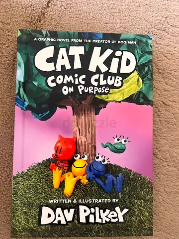 Cat Kid Comic Club: On Purpose - dav pailkey