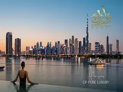 SEA &amp; BURJ KHALIFA VIEW - WATERFRONT - HIGH CAPITAL - PRIME INVESTMENT