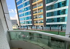 A spacious 2-bedroom apartment with a living room, located in the prestigious Al Orient Towers. The