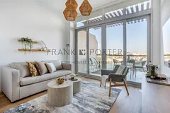 Luxurious Studio with Sea Views in Palm Jumeirah | Ideal for Mid - Term Rental, Monthly &amp; Weekel