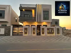 Luxury modern villa for sale with 5 master bedrooms, including registration and ownership fees