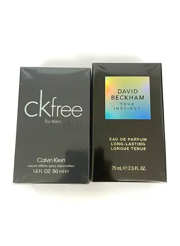 Calvin Klein CK Free  David Beckham True Instinct Perfume Set