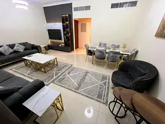 A spacious 2-bedroom apartment with a living room, located in the prestigious Al Orient Towers. The