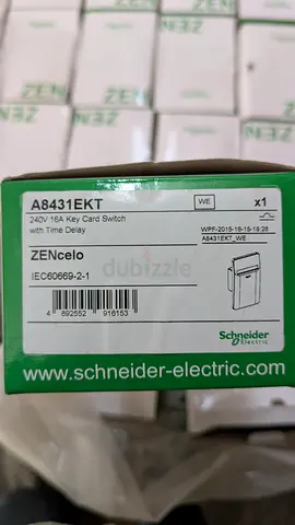 Schneider Electric 240V 16A Key Card Switch for Smart Control