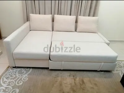 Compact and Cozy L-Shaped Sofa with Storage