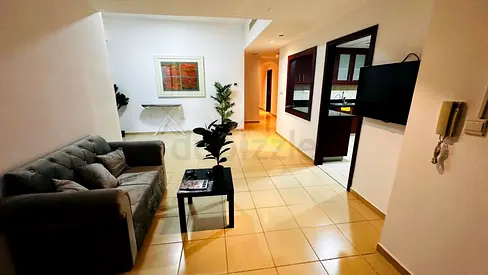 Furnished standard room/marina view/next to tram/ Shams 1 ,JBR