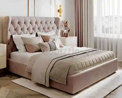 Elegant Queen Bed Set with Contemporary Design