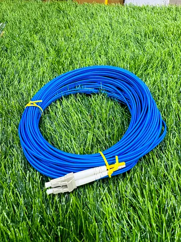 Armored Fiber Patch Cable 30m (98ft) LC/UPC Duplex