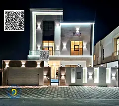 For sale: Spacious villa with 7 bedrooms and 3 living rooms in Al Bahia, Ajman. Price includes regis