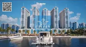 🏙️ 1 Bedroom Apartment for Sale – Ajman Creek Towers -Ajman