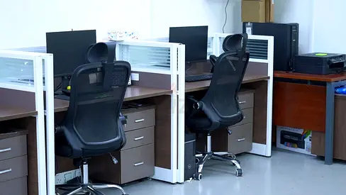 Wooden Office table, office desk set , computer tables with drawer and executive chair complete set