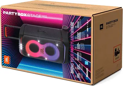 JBL PartyBox Stage 320 – Powerful JBL Pro Sound, Futuristic Lightshow