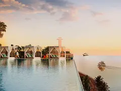 Panoramic Sea and Pools View I Luxury Apartment