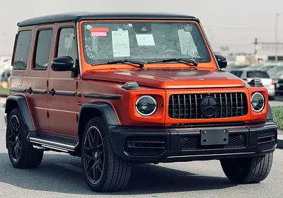 BENZ G63 AMG | ORANGE MAGNO | 2023 | DOUBLE NIGHT PACKAGE | MINT CONDITION | FRESH JAPAN IMPORT