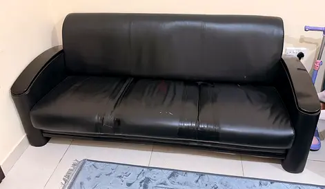 Comfortable Black Sofa for Sale