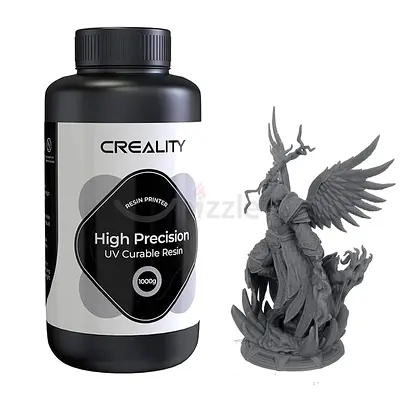 Creality UV Curable Standard Resin 1000g (Black) – High-Precision 405nm Photopolymer Resin for LCD