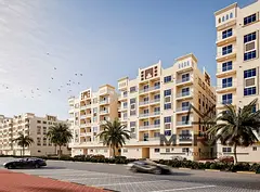 Two bedrooms and a living room at an attractive price, on a high floor with an open view of Mohammed