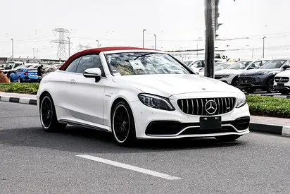 2019 - BENZ C63 S CABRIOLET  - SUPER CLEAN - LIKE NEW - ONLY 68,000 KM