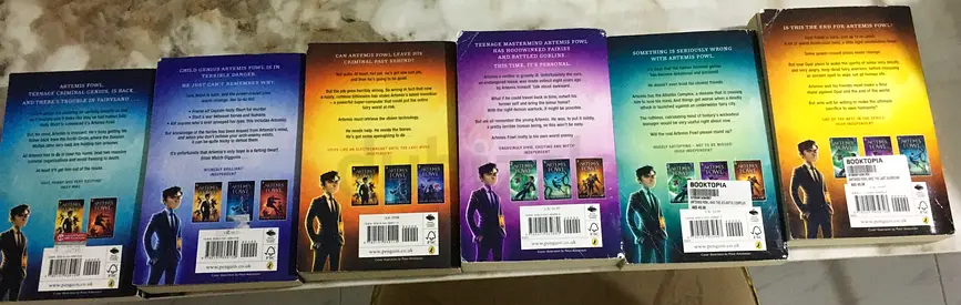 Artemis Fowl Book collection missing 1