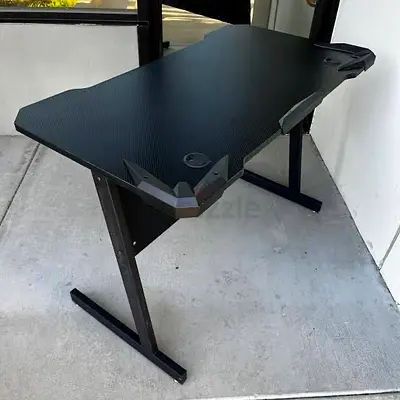 Stylish Black Gaming Desk