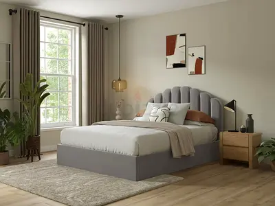 Elegant beautiful 160*200 queen size bed