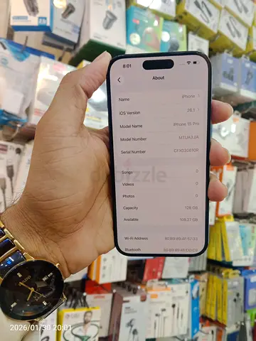 Apple iPhone 15 Pro - 128 GB Storage