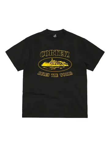 Corteiz OG Alcatraz Tee - Yellow