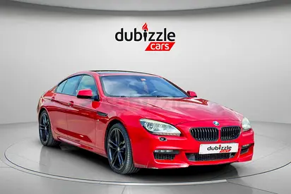 AED 2187/month | 2015 BMW 6-Series 640i Gran Coupe | GCC Specs | Ref#420362