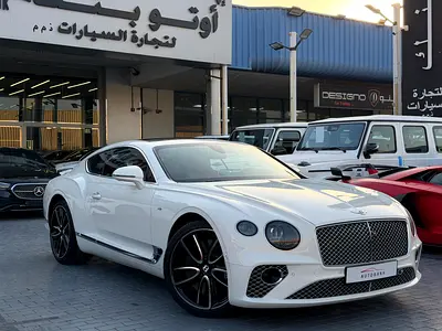 BENTLEY CONTINENTAL GT V8 - MODEL 2022 - GCC SPECS - NO ACCIDENT OR PAINT - FULL SERVICE HISTORY