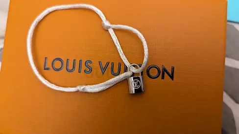 Louis Vuitton Silver Lock Charm