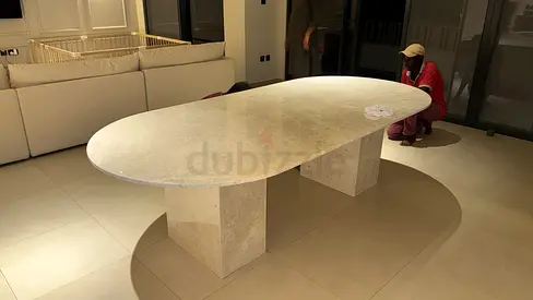 Elegant Marble Dining Table